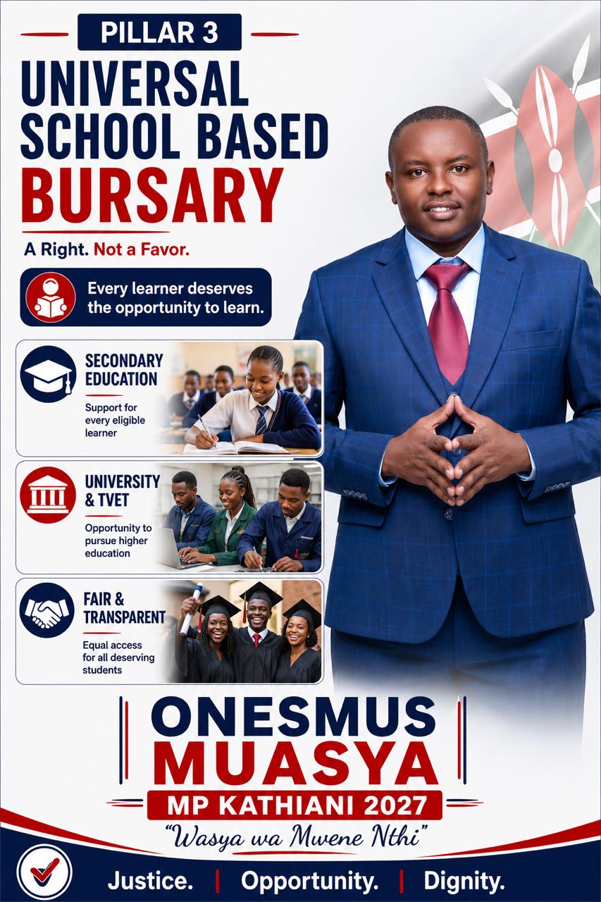Universal School Based Bursary poster